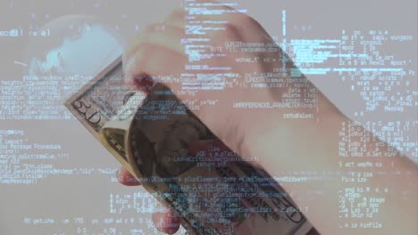 contar el dinero en línea