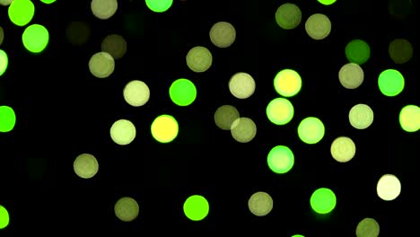 iluminación de bokeh