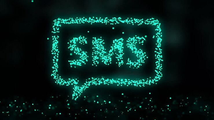 Glowing SMS Icon