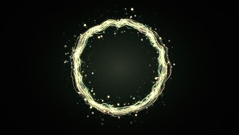 particle ring 4k background