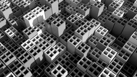 cubos 3d abstractos.