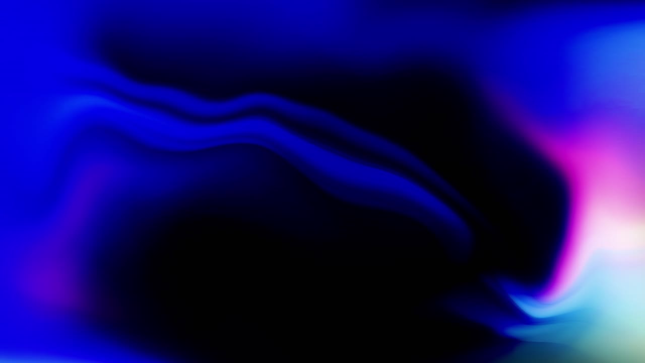 fluido de moda gradiente borroso animación de bucle de fondo. fluido abstracto colorido formas 3d holográficas vibrantes holográfico lujo luces fluidas gradiente digital mínimo