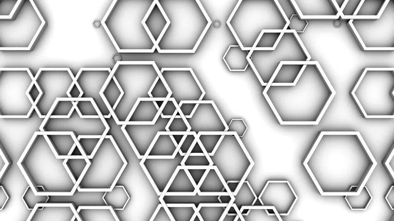 fondo de hexágonos animados