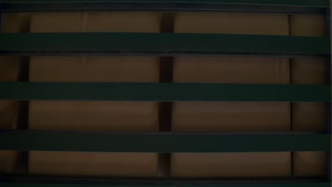 conveyor belt with cardboard boxes