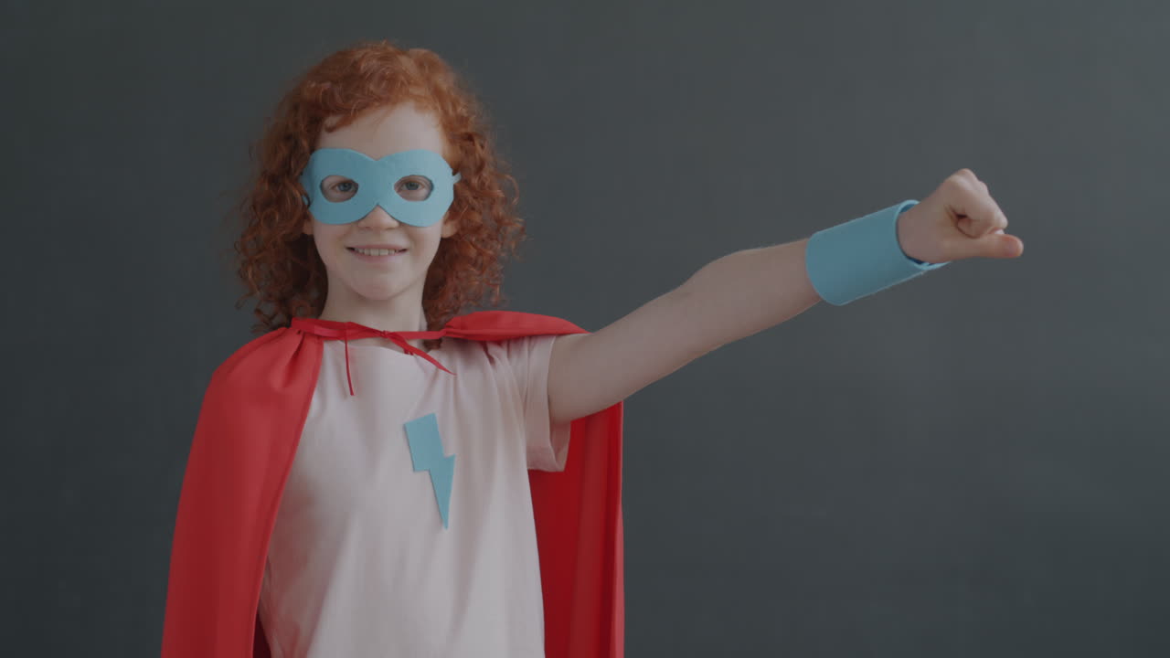 Young Superhero Girl