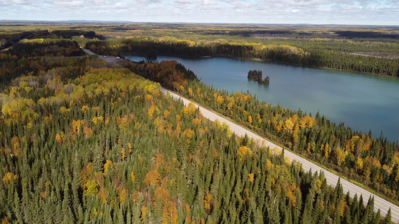 ruta 109 en abitibi-témiscamingue quebec canadá
