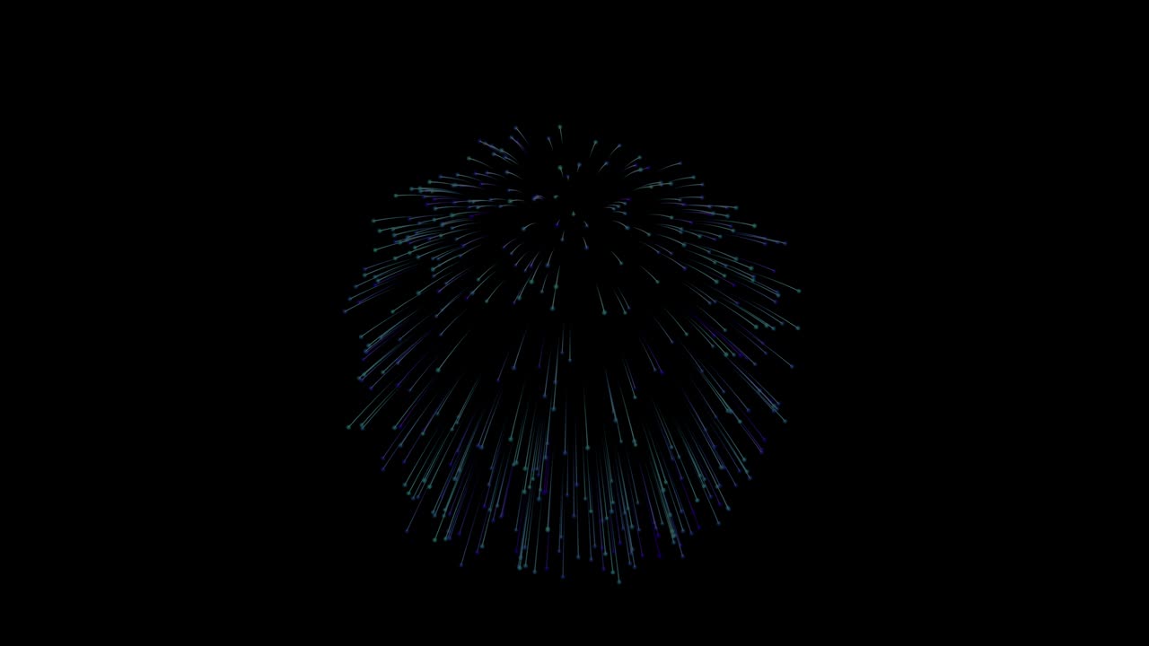 2021년 새해 축하 콘셉트: 실제 불꽃놀이 배경의 원활한 4k 애니메이션 루프, 밤하늘에 보케 조명과 함께 불꽃놀이는 반이는 불꽃쇼, 새해 전날의 불꽃 축제
