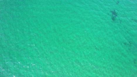 sea overhead view