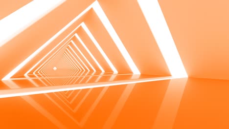 triangle abstract background tunnel