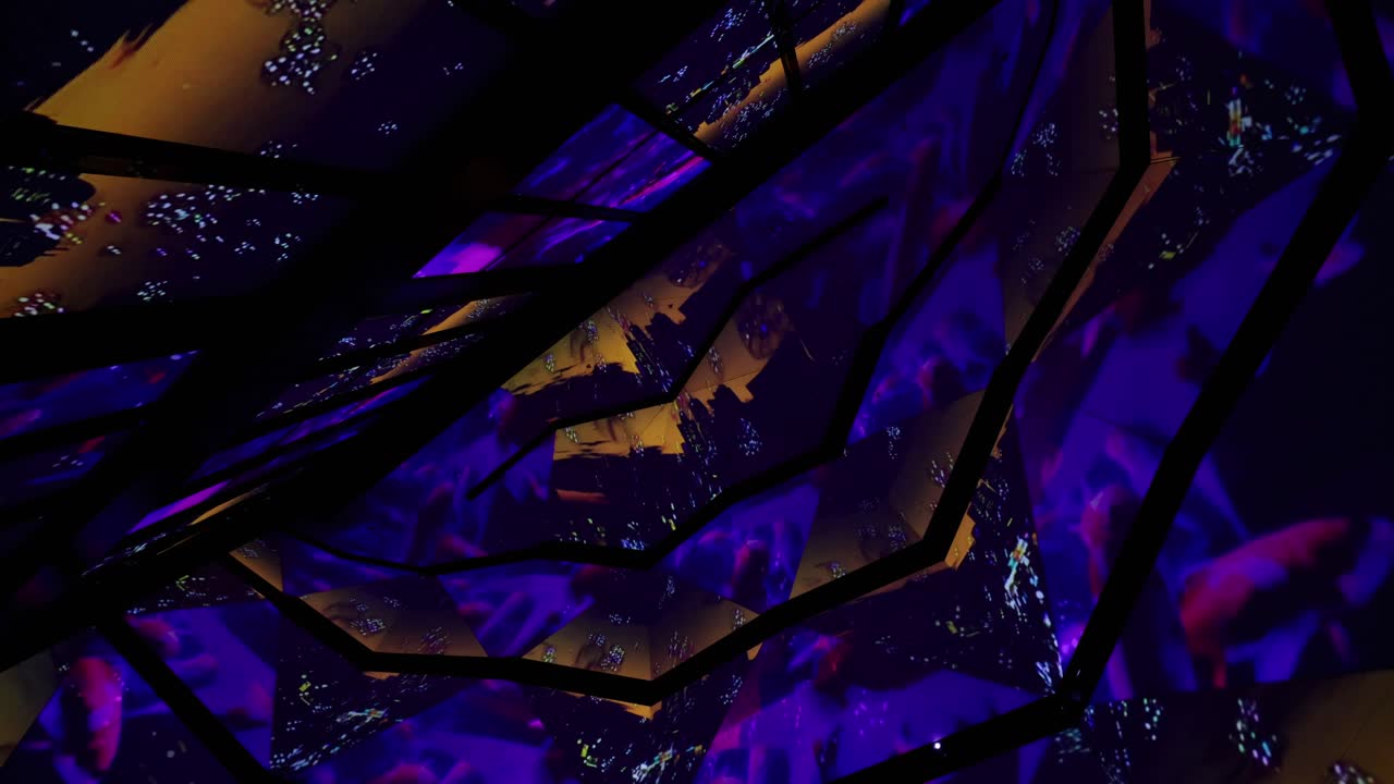 la hermosa vista nocturna en tokio