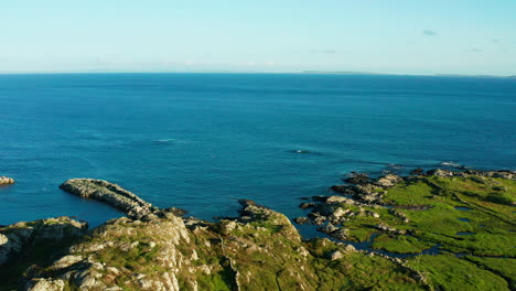 aerial splendor unfolds in connemara, galway, ireland