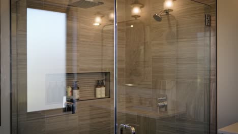 transforming your bathroom: a journey through stunning shower designs and modern amenities from first to last frame