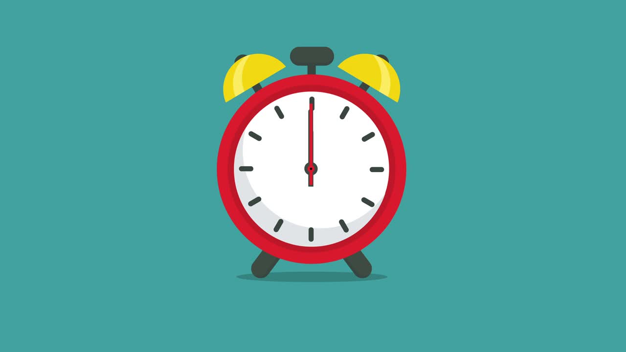 alarm clock animation