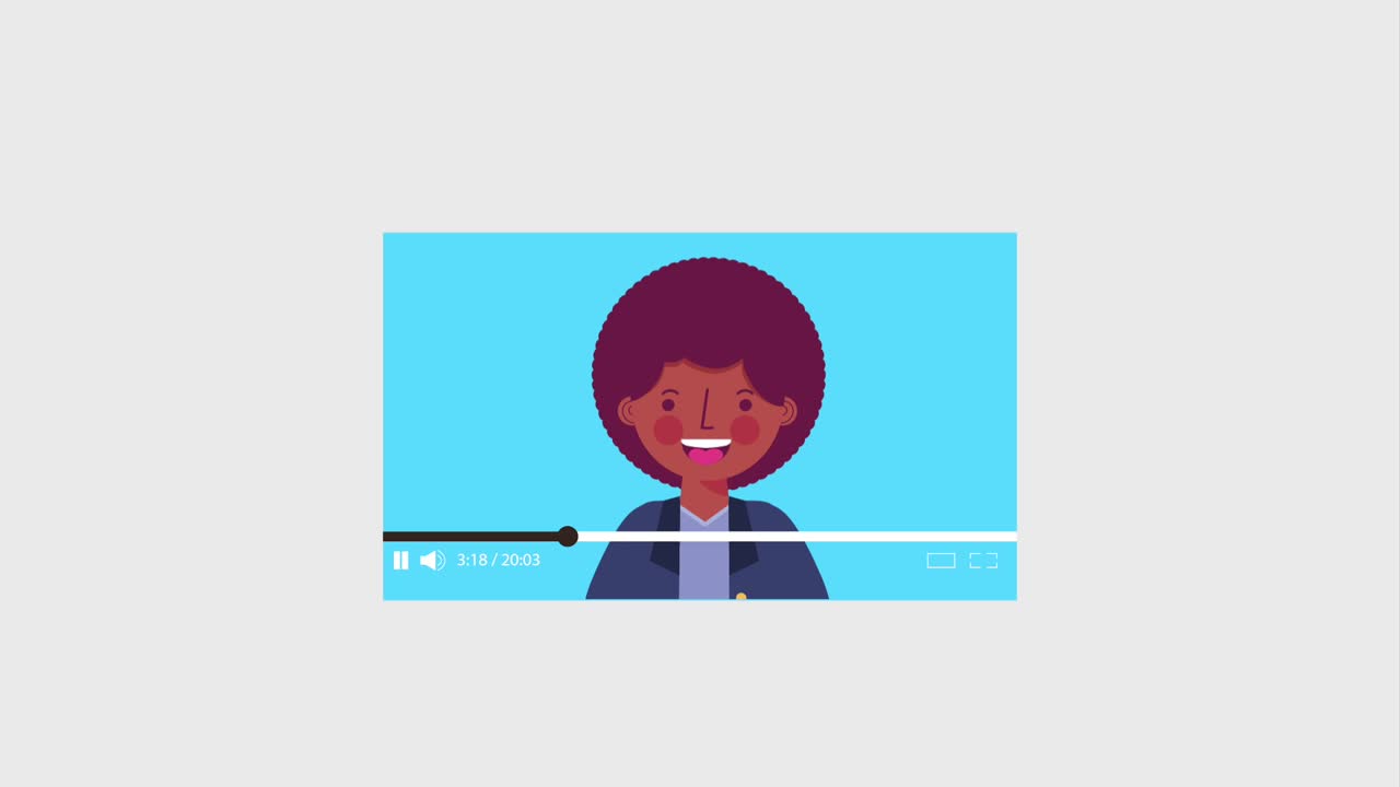afro american man viral content talk blogger