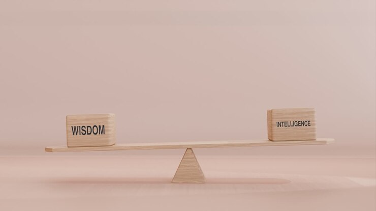 WISDOM AND INTELLIGENCE BALANCING ON SEESAW
