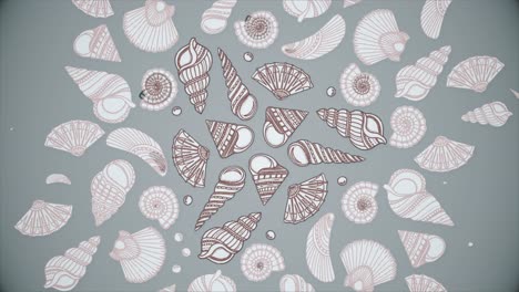 sea shell pattern