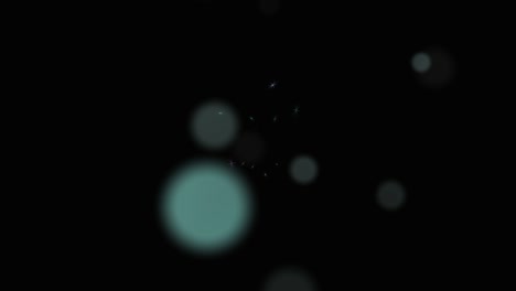 la luz de fondo bokeh.