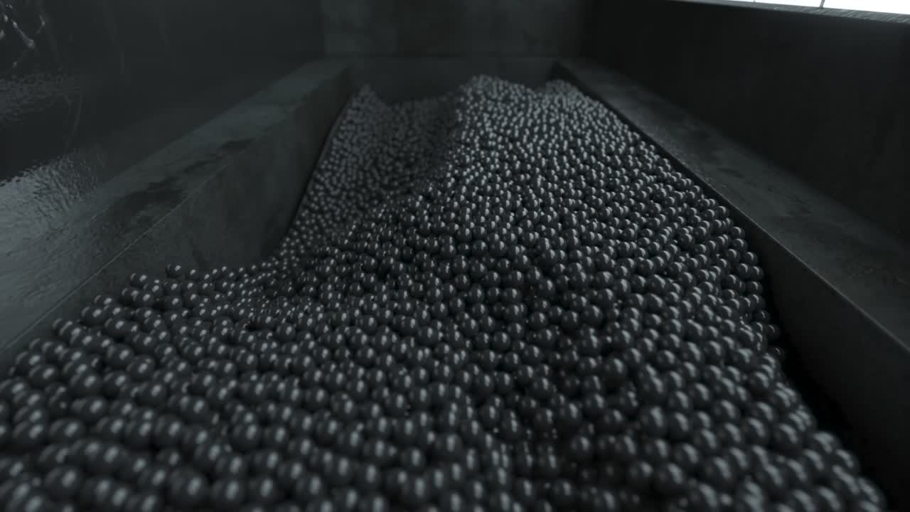 어두운 공간에서 추상적인 반이는 공