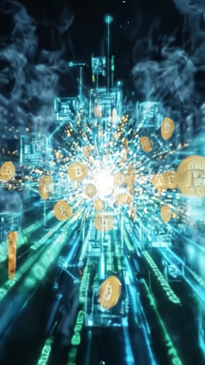 Un'Evoluzione Dinamica della Valuta Digitale: Esplorando la Transizione dai Flussi di Dati all'Esplosione delle Criptovalute in un Contesto Futuristico