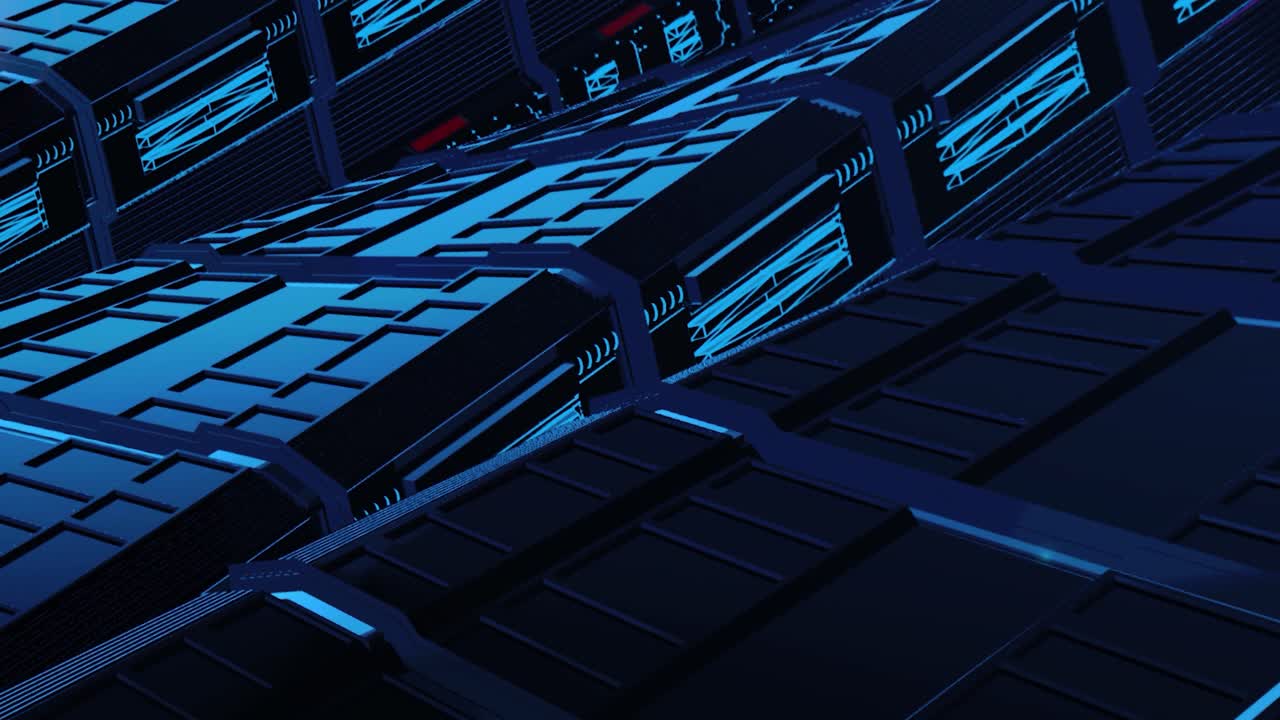 Abstract Futuristic Cyberpunk Background
