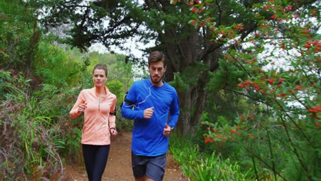 Couple-jogging-together