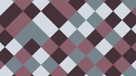 patrón animado de bucle sin costuras abstracto con formas geométricas multicolores. fondo gráfico de movimiento en un diseño plano con elementos geométricos