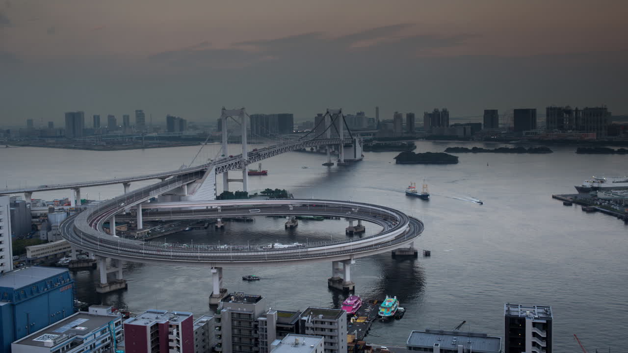 레인보우 브릿지 선셋 00