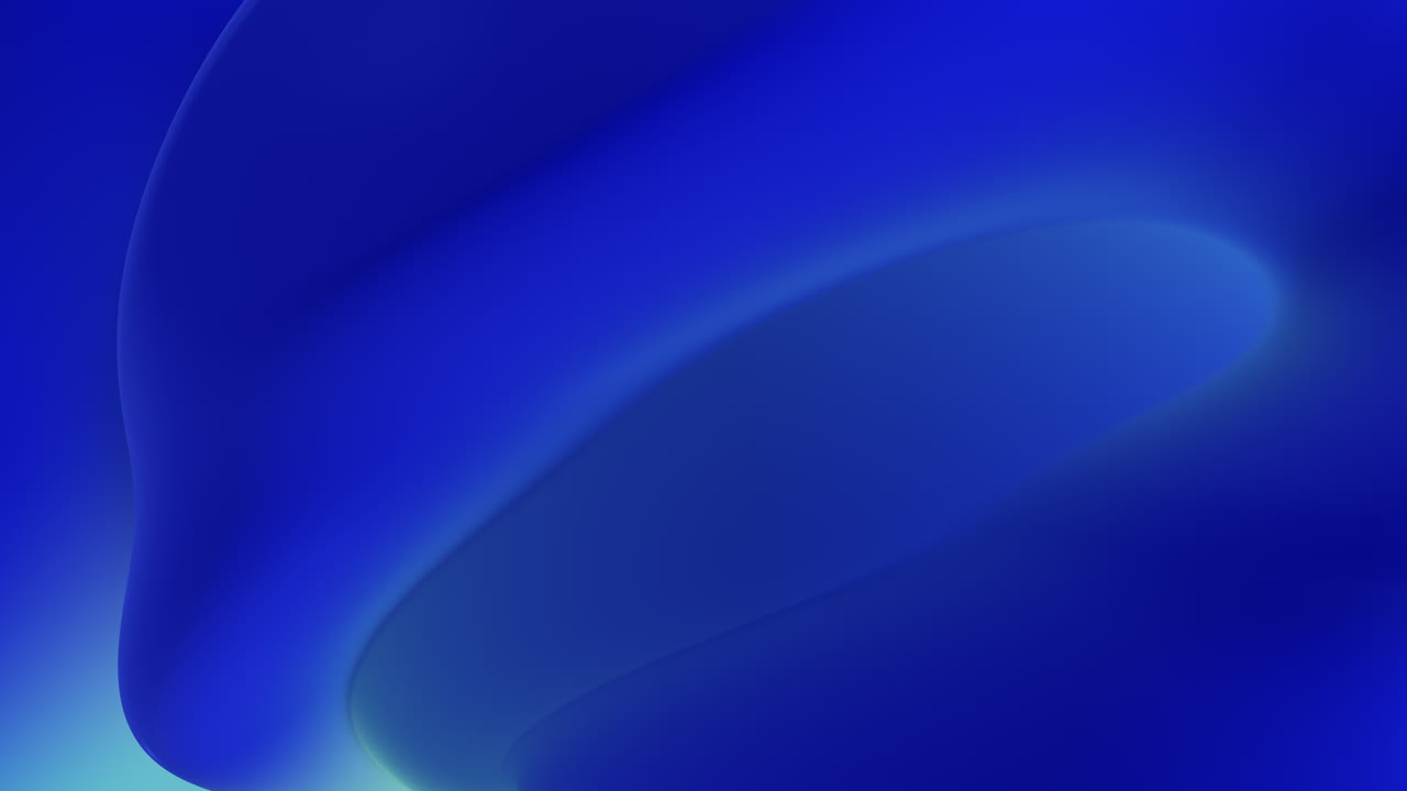 Fantastica forma geometrica blu astratta su sfumatura