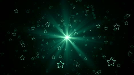 partículas de polvo estelar abstracto luz bokeh títulos de movimiento bucle de fondo cinematográfico
