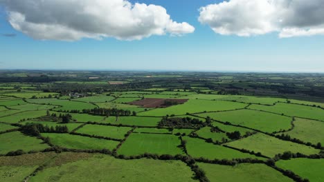 Waterford-Irlanda-Campo-Fértiles-Tierras-De-Cultivo-Entre-Las-Montañas-Y-El-Mar-En-Una-Tarde-De-Verano