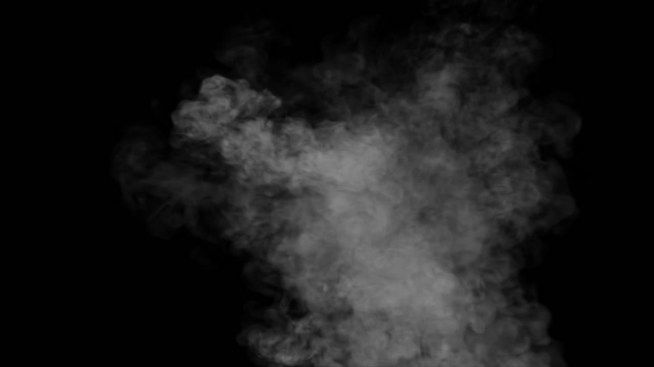 추상적인 연기와 증기