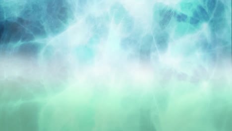 animation of green clouds of smoke moving on seamless loop