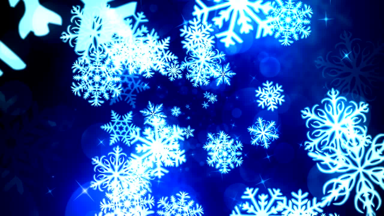 copos de nieve para las vacaciones