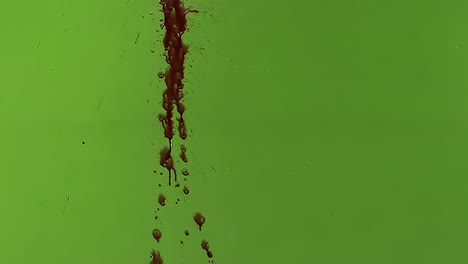 스크린 에 피가 어지는 크로마 키 효과
