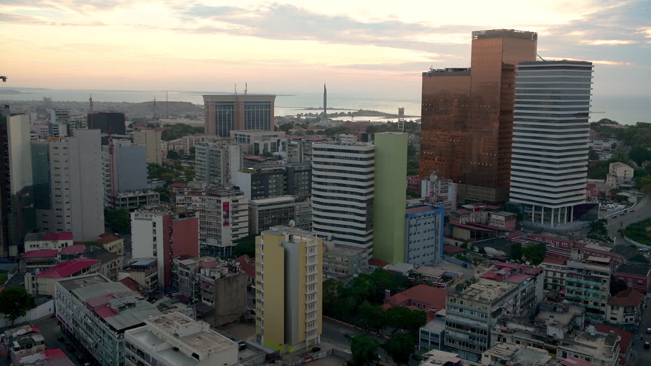 Luanda 2, Capital of Angola, twilight
