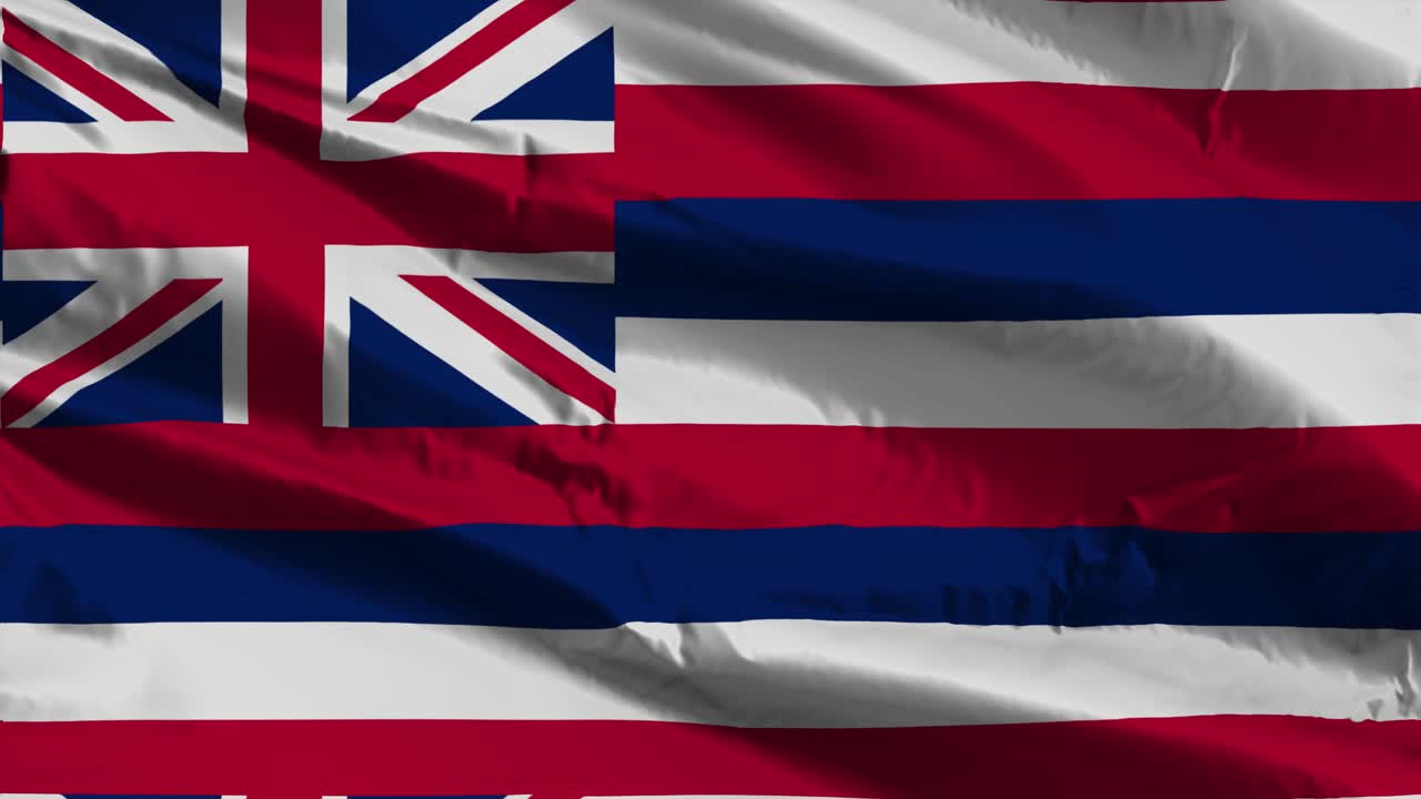 미국 하와이 주 의  ⁇ 발 이 흔들리고 있는 모습