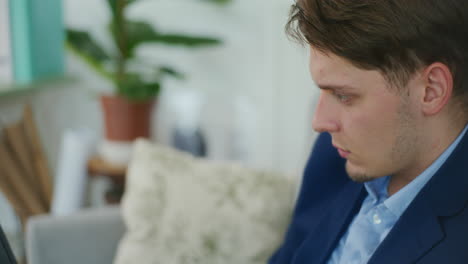 Concentrated-Businessman-on-Laptop