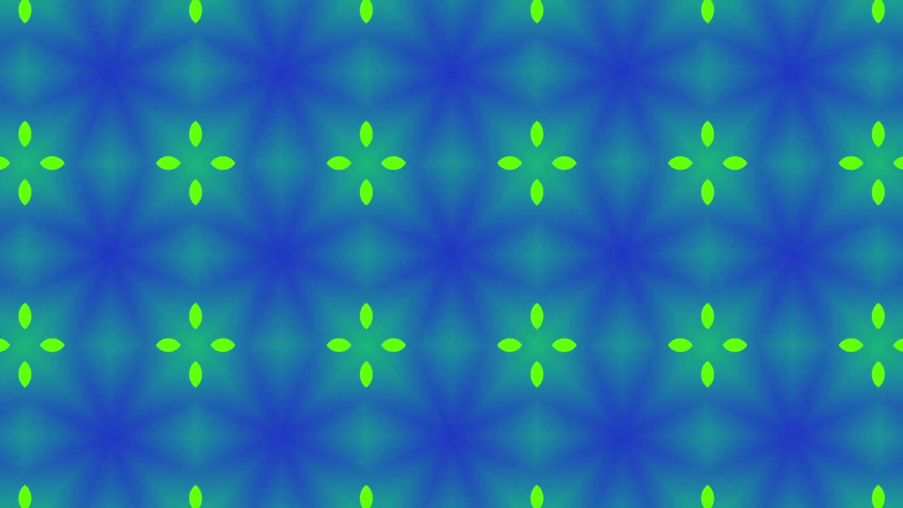 파란색 배경에 대한 추상적인 모양의 애니메이션