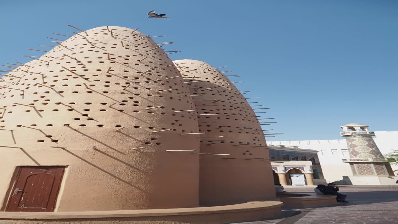 전통적인 카타리 비둘기집