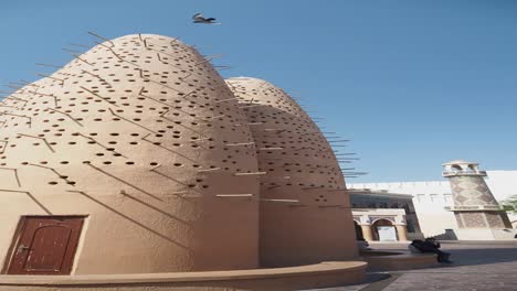 traditional qatari dovecotes