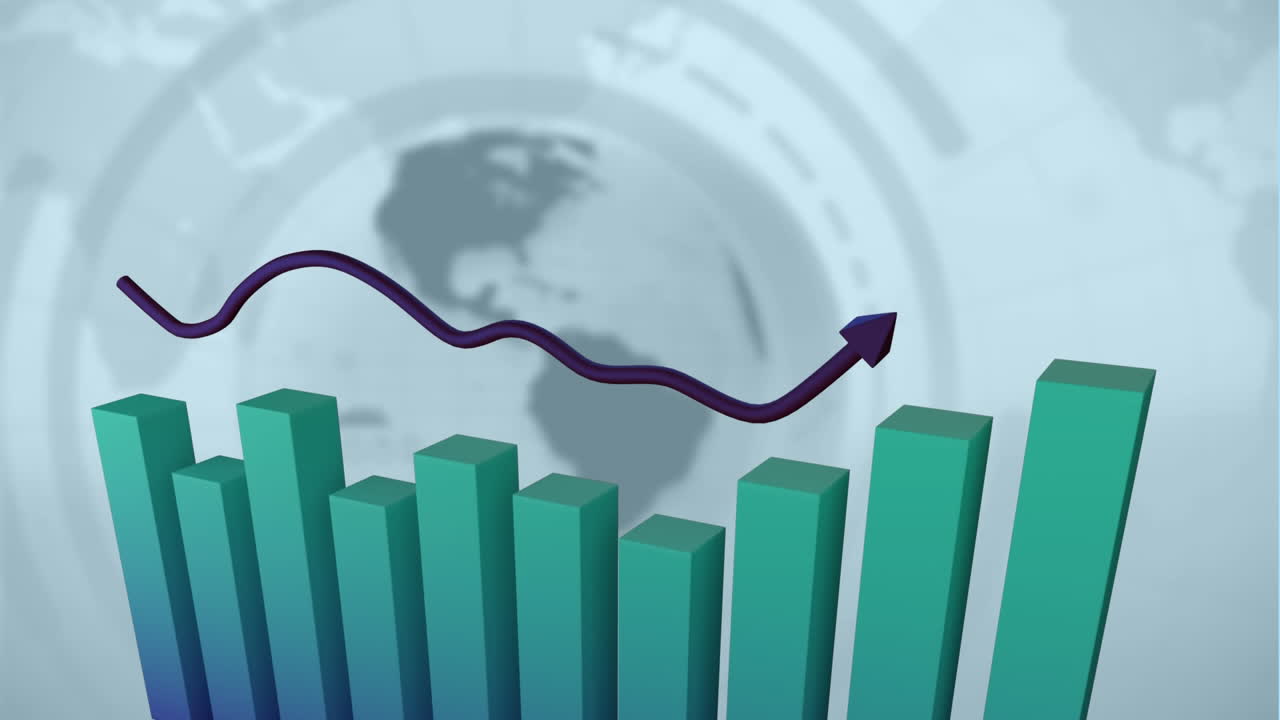Grafico che mostra statistiche in evoluzione