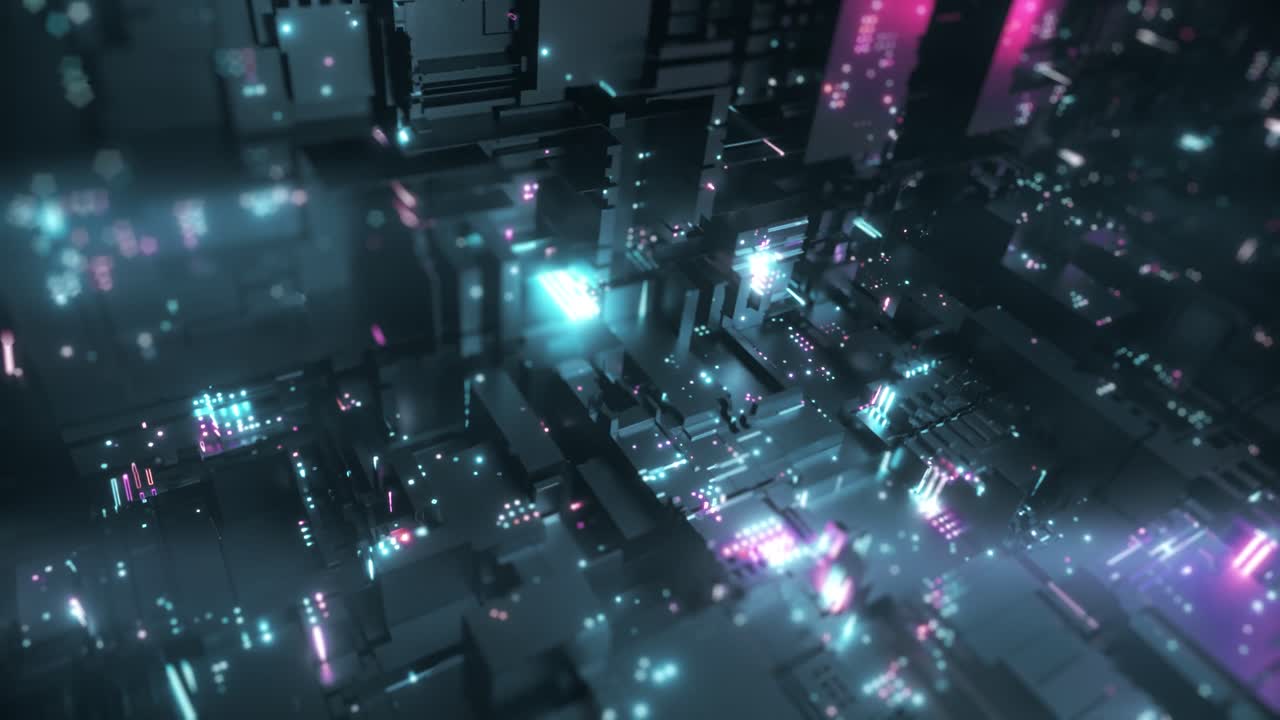 diseño de tecnología futurista abstracto