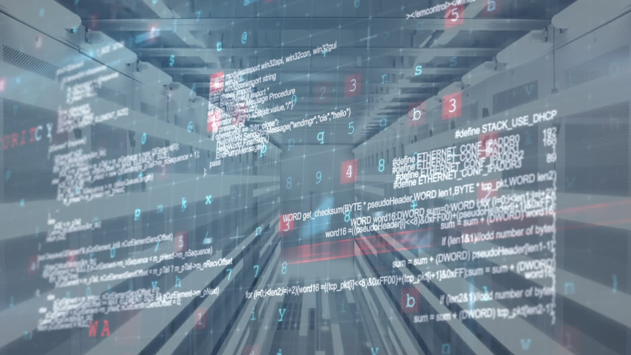 Animation of diverse data in digital tunnel