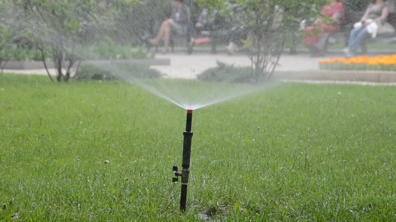 Irrigazione dell'erba