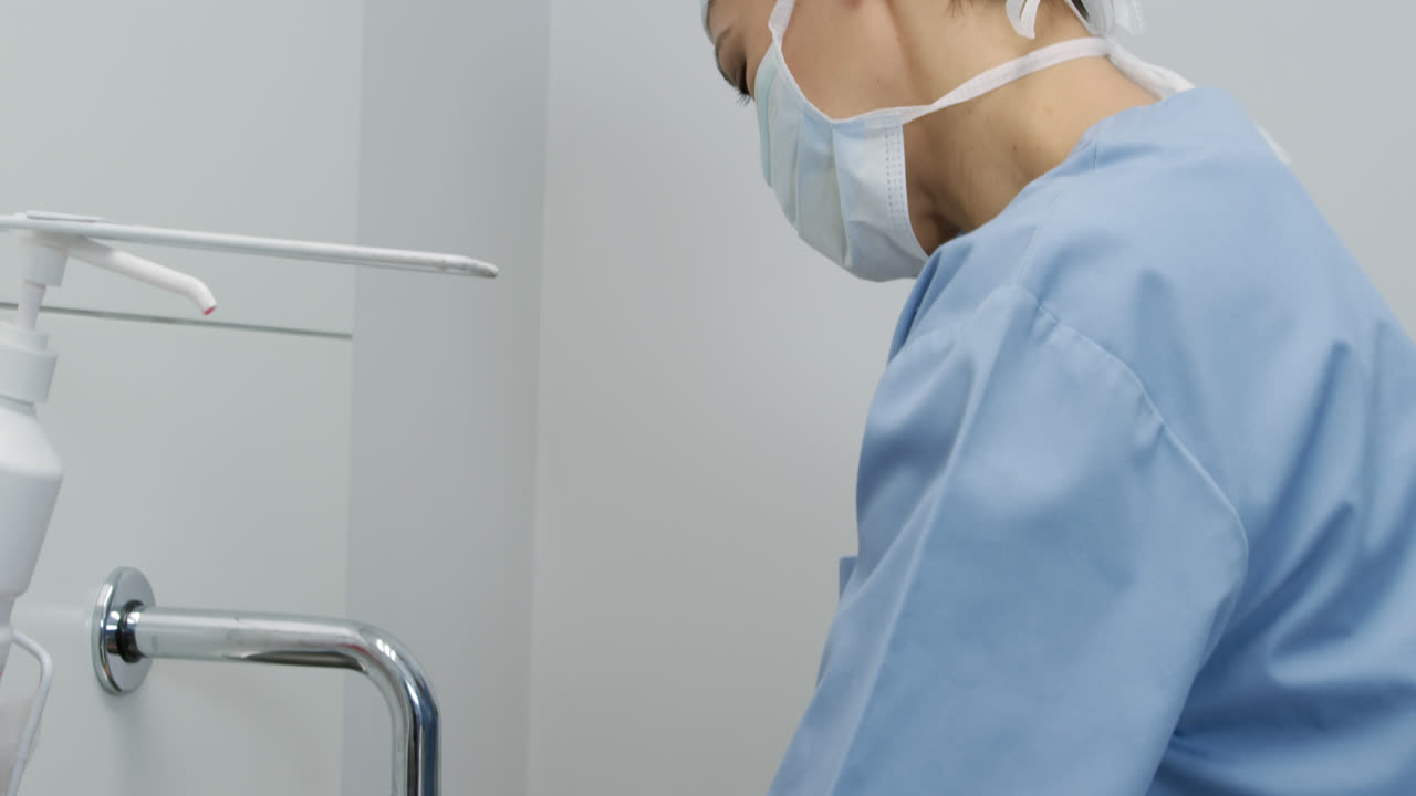 병원에서 일하는 의료 전문가