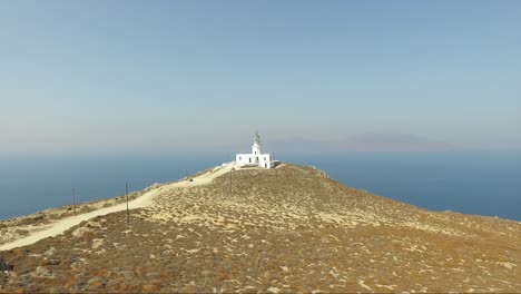 drone, aerial views of mykonos greece