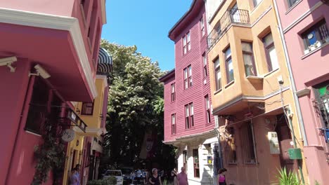 colorful streets of istanbul