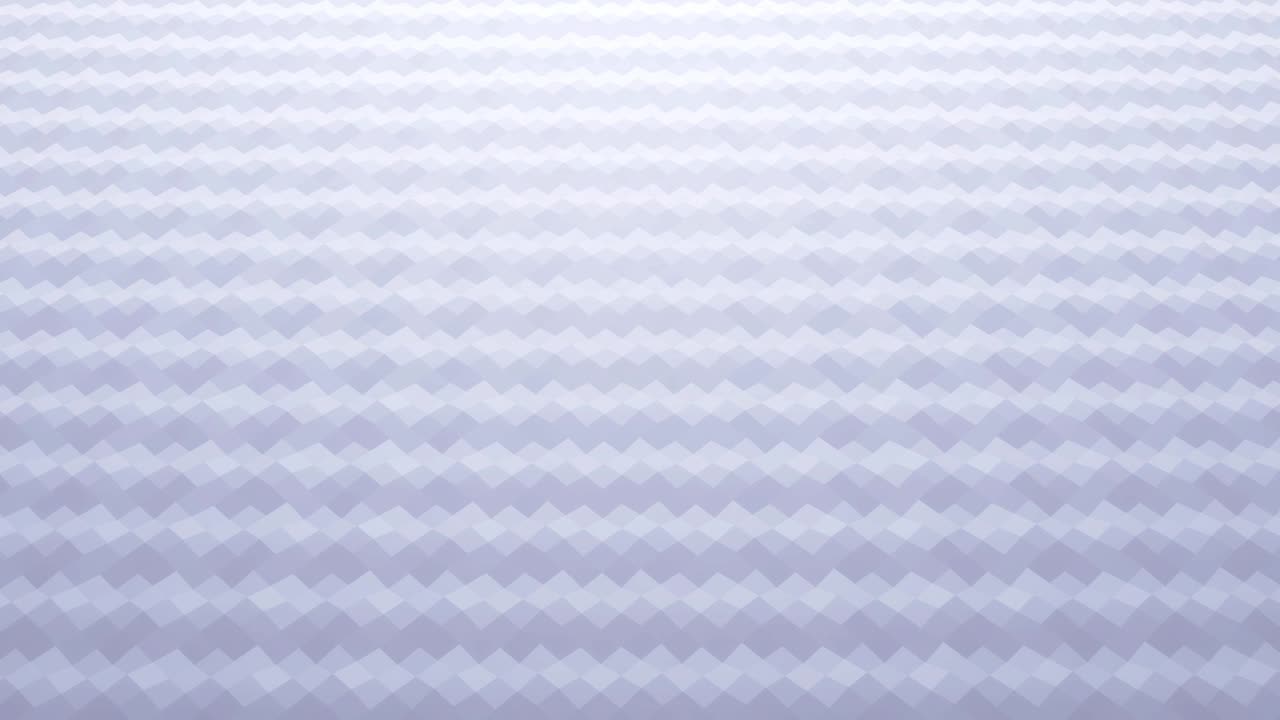 Stilfuld hvid kreativ abstrakt low poly baggrund i 4k. Abstrakte bølger bevæger sig på en blank overflade i loop. Jævn blød sømløs animation. Enkel minimalistisk geometrisk baggrund.