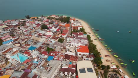 坦桑尼亞桑齊巴爾島的空中圖片