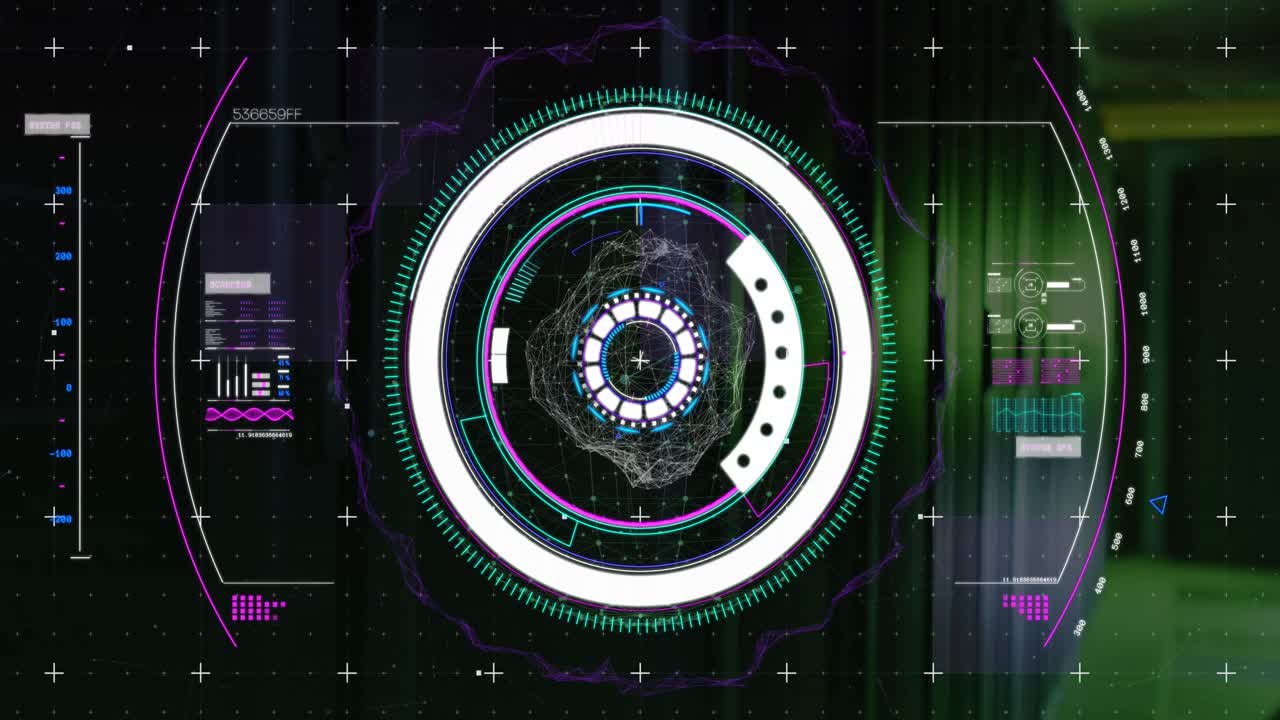 Animation of scope scanning and data processing over computer servers